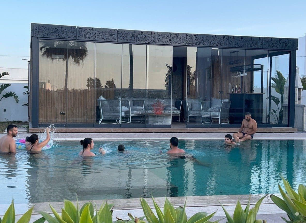 Pool house & menuiserie métallique